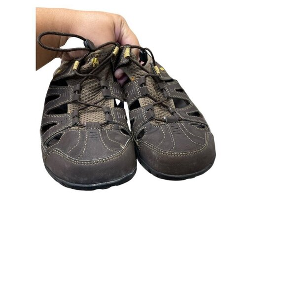 Teva Mens Brown 1002692 Adjustable Sports Slip On Hiking Sandal Size US 9 main image 8